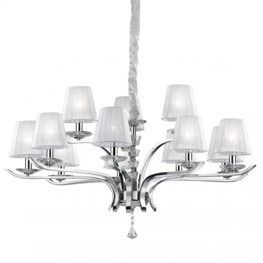 Pegaso SP12 Bianco Подвесная люстра Ideal Lux Pegaso SP12 Bianco