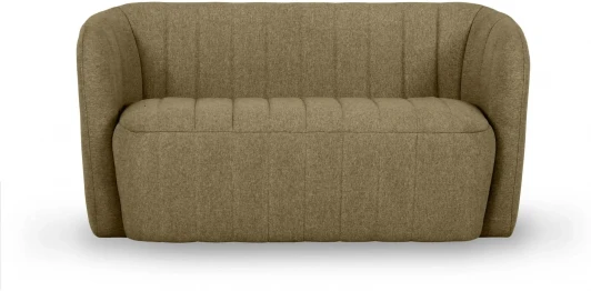 743850 Диван Lecco ОГОГО (арт.743850), (Ткань,Рогожка/Оливковый)