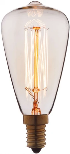 4860-F лампочка накаливания Эдисона E14 60W 2400-2800K Loft It Edison Bulb 4860-F