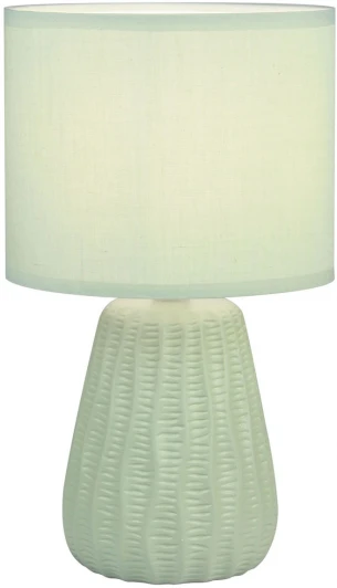 10202/L Green Настольная лампа Escada Hellas 10202/L Green 1х40Вт Е14, керамика/ткань, зеленый