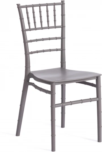 20047 Стул CHAVARI (mod. 101) / 1 шт. в упаковке (Пластик /Серый)