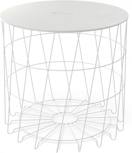 4970782203 Столик журнальный Sheffilton SHT-CT41 мисандея/белый муар