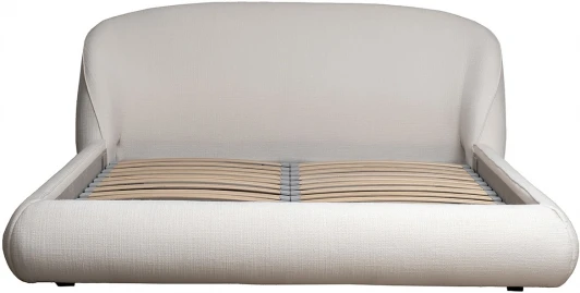 Palazzo-160-Norton SVBEG Кровать Palazzo без мех.рогожка св.бежевая Norton SVBEG 198*240*90см Garda Decor