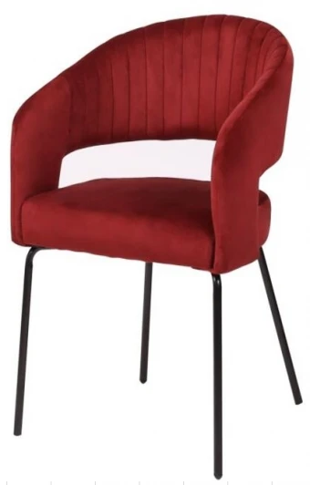 628M03737 Стул M-City SNUG WZ2042-19 галечный серый / черный каркас