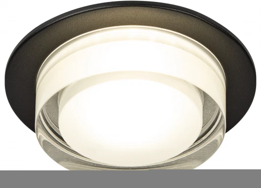DK107 BK Встраиваемый точечный светильник ЭРА DK107 BK (12V, круглые)