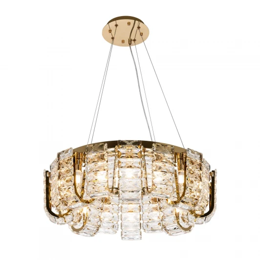 ML.755.16 GD Подвесная люстра хрустальная Modelux MODELUX ML.755.16 GD
