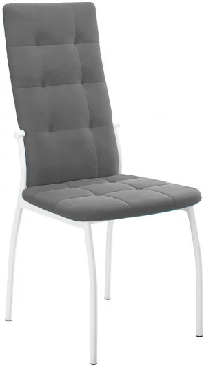 00-00058163 Стул ГАЛС-М каркас белый/ B22 GREY Dikline 00-00058163
