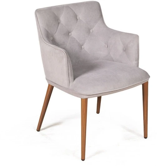 2001000001279 Стул Carl с подлокотниками, светло-серый Top Concept 2001000001279