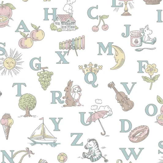 LL 3106 Обои виниловые Grandeco Jack 'n Rose LL 3106 10,05 x 0,53 м