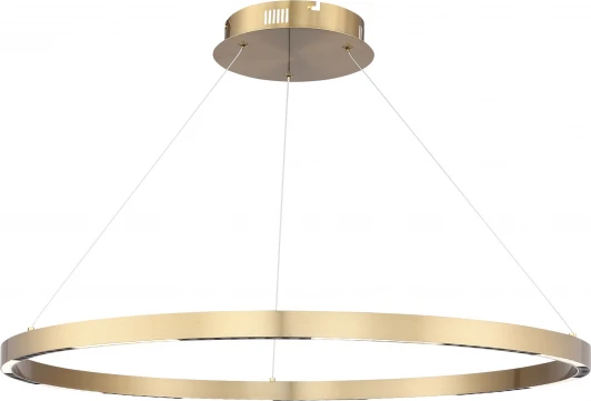 SL6238.343.01 Подвесной светильник ST Luce SL6238 SL6238.343.01 латунь/латунь LED 1*43W 4000K (220V, на тросе)