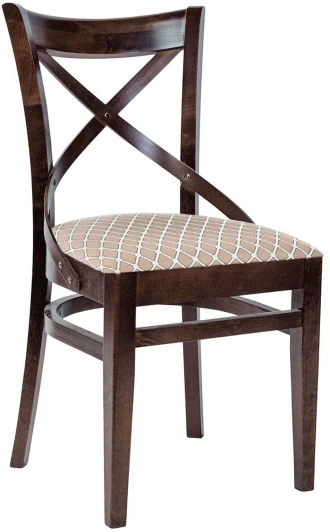 100926 Стул Соло Венский 2, Темный орех, Аврора