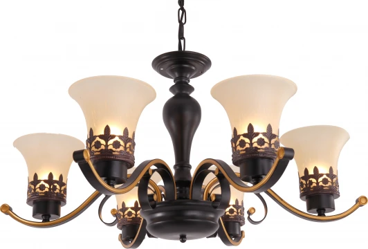 TL7490D-06BL Подвесная люстра Toplight Florence TL7490D-06BL