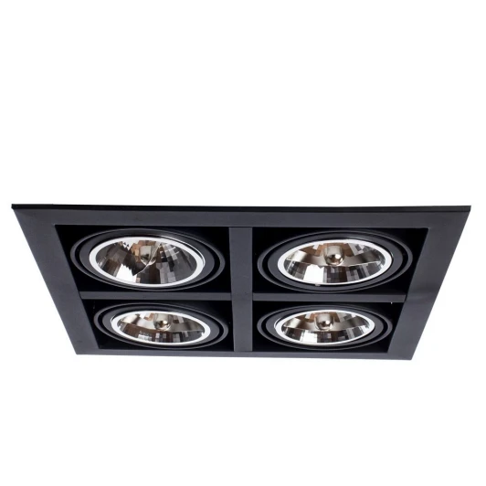 A5935PL-4BK Встраиваемый точечный светильник Arte Lamp Cardani Grande A5935PL-4BK