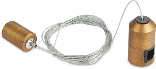 Single Suspension BBr DL20224 Подвес c одиночным фиксатором, длина троса 3000 мм Donolux CODE 1.2 Single Suspension BBr DL20224