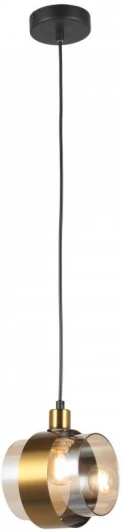 MD.51891-1-P-BK+GBR Подвесной светильник Imex MD.51891-1-P-BK+GBR