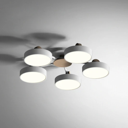 MOVE_01 Потолочная люстра Move 5 Gray ImperiumLoft Move_01 (178249-26) (LED, 220V)