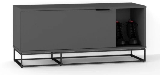 401059101h Обувница City графит R-Home арт.401059101h