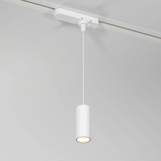 85113/01 Трековый светильник подвесной магнитный Elektrostandard Amend белый 85113/01 12W 4000K однофазный (LED, 220V, круглые)