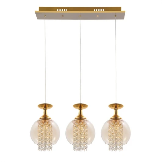 CHIK SP3 GOLD Подвесной светильник Crystal Lux Chik SP3 GOLD