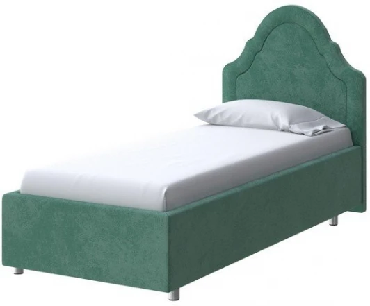 2019647 PROxSON Кровать Эльза (Ткань: Велюр Casa Изумрудный) 80x200