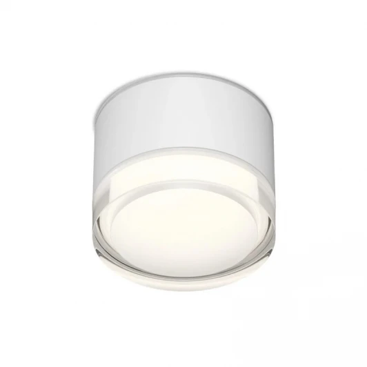 DK-DH2610-WH Накладной влагостойкий светильник Denkirs Aqua DK-DH2610-WH GX53 15 Вт LED IP44 белый алюминий акрил