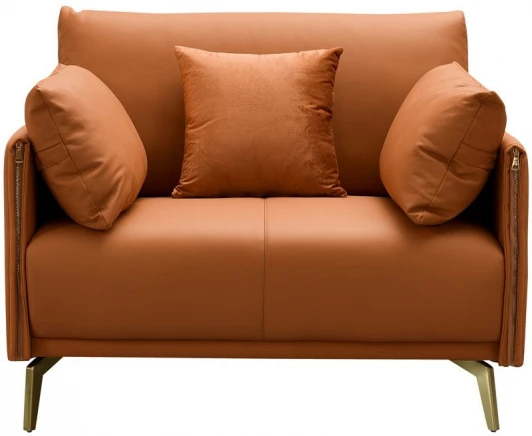 SF002BROWN Кресло ESF CALIFORNIA NAPPA SF002 коричневый 6606/Кожа