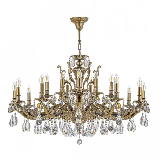 Soprano E 1.1.18.600 A Подвесная люстра на штанге Dio D'Arte Soprano Soprano E 1.1.18.600 A (220V, подвески, подсвечник, свеча)