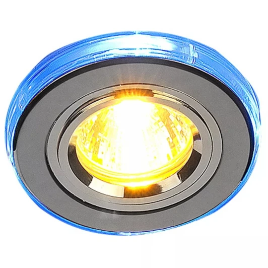 2060/2 SL/LED/BL (хром / синий) Встраиваемый точечный светильник Elektrostandard 2060/2 SL/LED/BL (хром / синий)