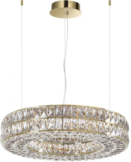 4926/85L Подвесная люстра Odeon Light Panta 4926/85L золото/металл/хрусталь LED 85W 4000K 5074Лм