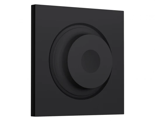 SP9855 Лицевая панель SIGMA (Черный Мягкое касание) для светорегулятора универсального Ambrella Volt QUANT PRO SP9855