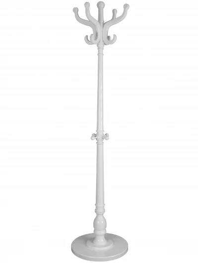 009399 Вешалка напольная В 1Н белый Mebelik 009399