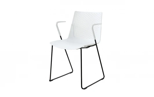 FX-05FN white/black Стул FX-05FN белый/черный ESF 5691