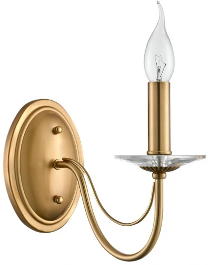 8033/1W Бра Lumion Incanto 8033/1W металл/стекло, медь/прозрачный E14 1*40W 220V