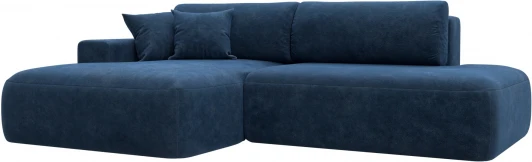 127767L Диван угловой Лига-036 НПБ Модерн левый угол Лига Диванов (Велюр) арт.127767L