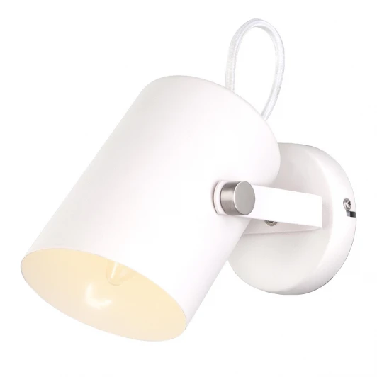 20093/1 белый / сатин никель Спот Eurosvet Italio 20093/1 белый/сатин никель