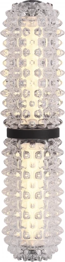 SL6144.401.01 Настенный светильник ST Luce Saguaro SL6144.401.01 черный/прозрачный LED 1*11W 4000K (220V)