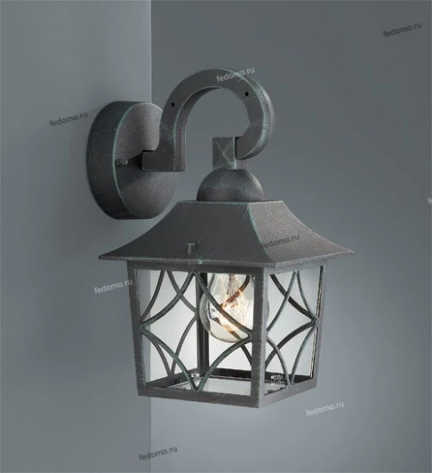 15251-45-10 Бра уличное Massive Cambridge 1 лампа зеленый антик