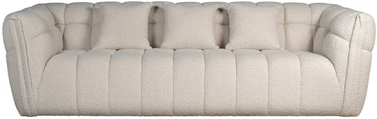 ZW-26803 ZW-26803 Диван Prato трехместный букле белый 249*106*74см Garda Decor