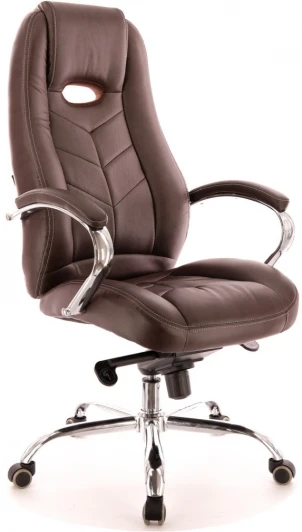 EP-drift m leather brown Компьютерное кресло Drift M кожа коричневый
