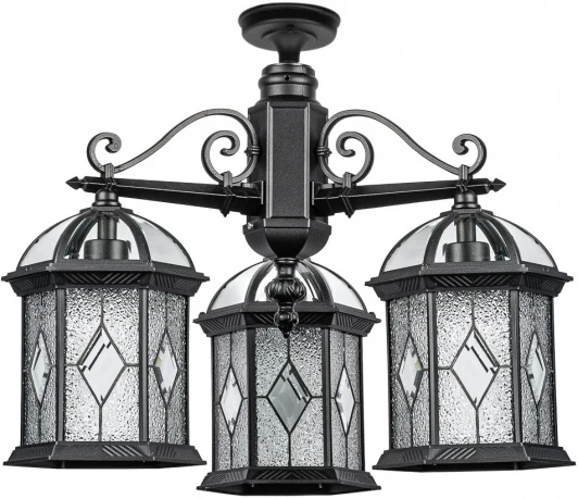 92670A/3 Bl Потолочный светильник уличный Oasis Light SORENTO 92670A/3 Bl (220V, фонарь, IP44)