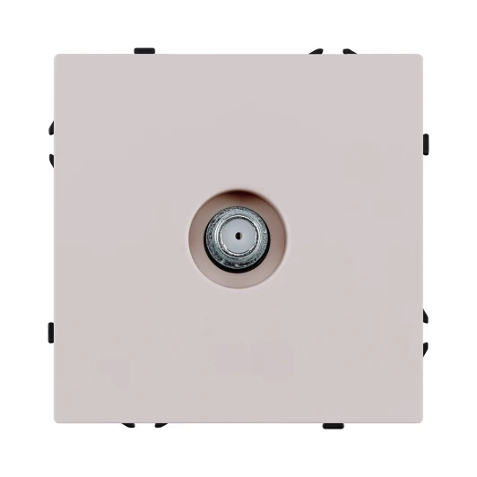 EC-020CM Розетка TV кашемир матовый Kollinger Eclipse EC-020CM