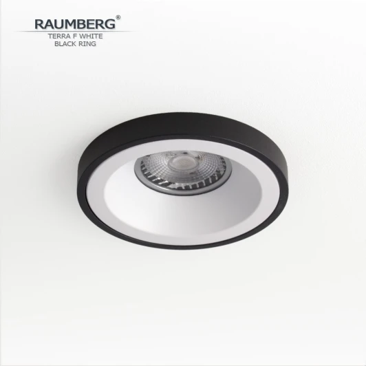 TerraFWh\Bk Встраиваемый светильник Raumberg Terra F TerraFWh\Bk White\Black