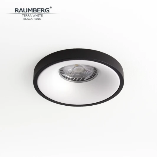 TerraWh\Bk Встраиваемый светильник Raumberg TerraWh\Bk White\Black