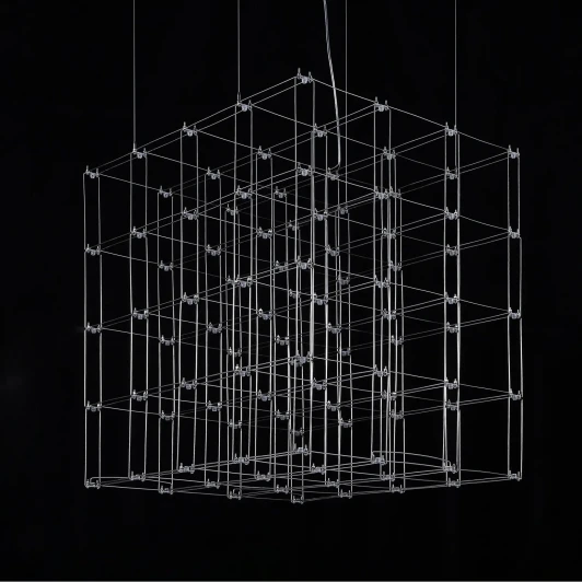 40.244 Подвесная люстра Quasar Cosmos Square LED pendant light ImperiumLoft 40,244 (252288-22)