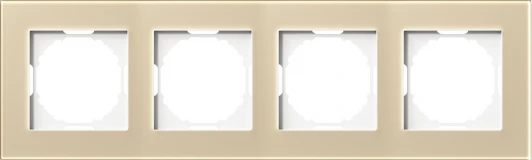 DEN214GC Рамка 4-я, Natural стекло шампань Donel A07 DEN214GC