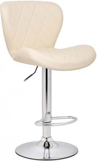 15510 Барный стул Woodville Porch beige / chrome 15510