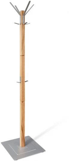 0882102203 Вешалка Альберо SHT-CR11 прозрачный лак/алюм.мет Sheffilton 0882102203