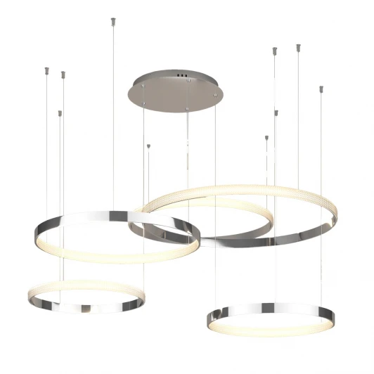 90275/5 хром Подвесная люстра Eurosvet Smart Posh 90275/5 хром