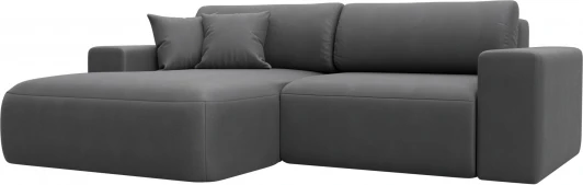 127741L Диван угловой Лига-036 НПБ Классик левый угол Лига Диванов (Замша) арт.127741L