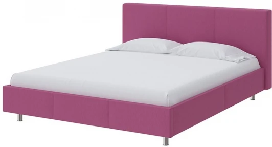 2015849 PROxSON Кровать Novo (Ткань: Рогожка Savana Berry (фиолетовый)) 90x200